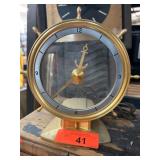 Vintage Nautical-Themed Electric Clock