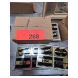 Credit Card Logo Display Plates