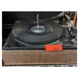BSR Turntable Unit with Wooden Base