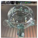 Glass Turtle-Shaped Bowl or Dish