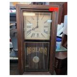 Quartz Regulator Wall Clock With Westminster Chime
