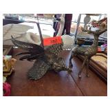 Brass Bird and Deer Figurines