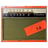 Vintage Broadmoor AM/FM Transistor Radio