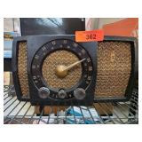 Mid-20th Century Tabletop Radio with Knobs