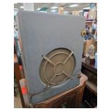 Vintage Speaker Enclosure with Cloth Grille