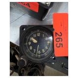 Vintage Aircraft Cockpit Analog Clock