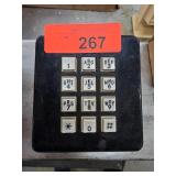 Vintage Style Telephone Keypad Device