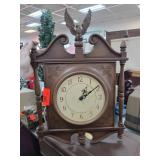 Vintage-Style Syroco Wall-Mounted Clock