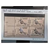 Civil War Centennial Plate Block Stamps MNH