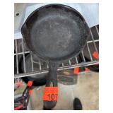Vintage Cast Iron 6.5-Inch Skillet