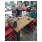 Craftsman 10-Inch Radial Arm Saw With Accessories