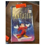 Sealed New Disney Fantasia VHS Tape