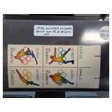 1976 Winter Olympics Mint Plate Block