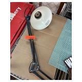 Adjustable Desk Lamp with Black Shade