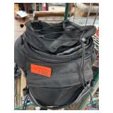 Wolfman Motorcycle Luggage Bag in Black