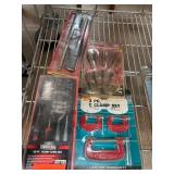 Tool Lot Including Clamp and Knife Sets
