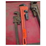 Three Assorted Pipe Wrenches