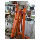 Orange Hydraulic Engine Hoist 2 Ton Capacity