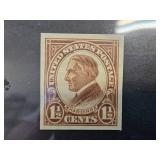 1926 Harding US Postage Stamp, 1 1/2 Cents