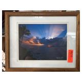 Framed Marty Wolff Signed Giclee Print