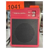 Realistic AM/FM Portable Radio by Radio Shack