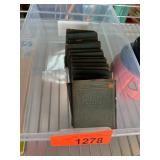 Antique Set Little Leather Library Books Oscar Wil