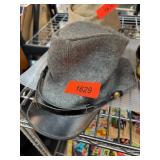 Gray Wool Confederate-Style Kepi Cap