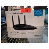 Netgear AX1800 WiFi 6 Router