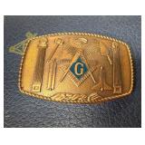 Freemason Belt Buckle