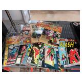 Superhero Comic Books Vintage Flash More