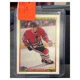 1989-90 Bowman Steve Thomas Hat Trick Card