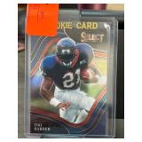 2022 Panini Select Tiki Barber Rookie Card