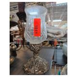 Metal and Glass Candleholder