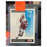1991 Score Sergei Fedorov Hockey Card #298