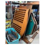 Wooden Furniture Lot with Various Components