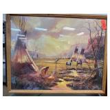Julian Fleming Signed Landscape Painting