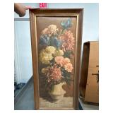 Framed Floral Painting by R. Colao