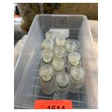 Clear Glass Bottles with Stoppers