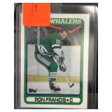 1990 Topps Ron Francis Hockey Card #311