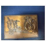 Bronze Shiner Belt Buckle