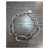 Graziano Chain-Link Bracelet with Textured Detail