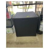 Suncast Resin Wicker Storage Box