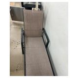 Outdoor Chaise Lounge Chair with Metal Frame