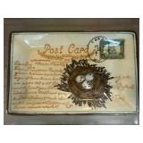 HomArt Decorative Postcard-Style Tray