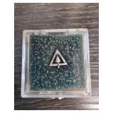 Sterling Silver Masonic Pin in Display Case