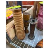 Wooden and Metal Industrial Spools