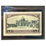 1933 Vatican Poste Vaticane L.5 Stamp