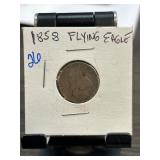 1858 Flying Eagle Cent Coin