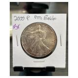 2000-P American Eagle Silver Dollar