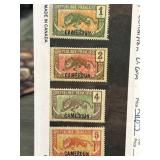Cameroon 1916 Overprinted Stamp Set, Mint Conditio